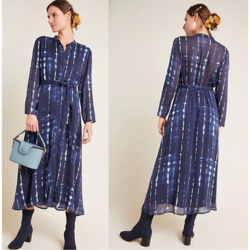 CLOTH & STONE BITA TIE-DYED SHIRT Dress